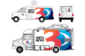 WBTV News Vans